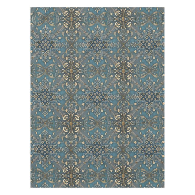 in blue tischdecke (Vorderseite)