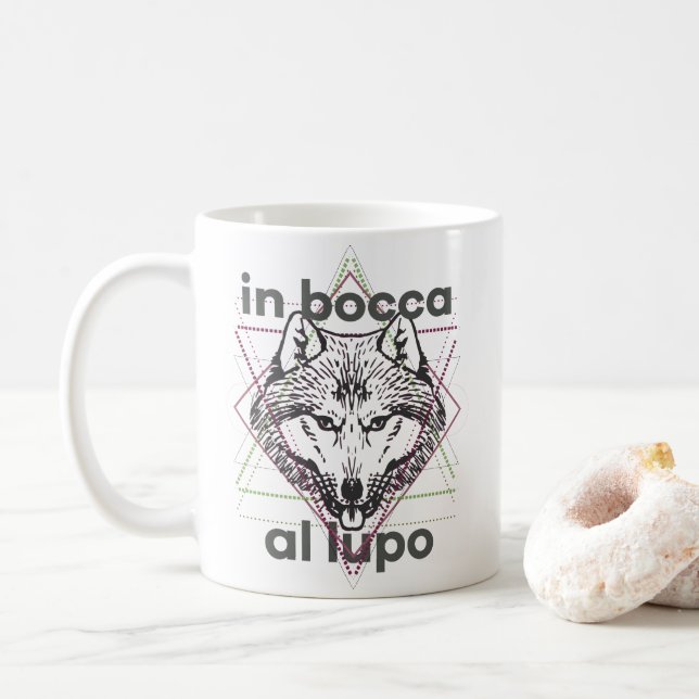 In Bocca al lupo Tasse (Mit Donut)