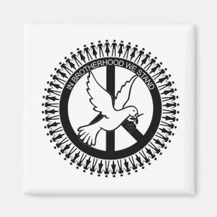 IN BROTHERHOOD STEHEN WIR MAGNET