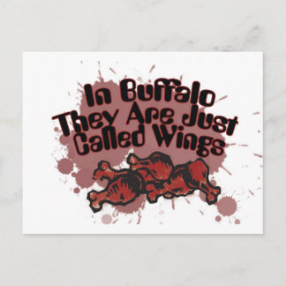 In Buffalo werden sie einfach Flügel genannt Postkarte
