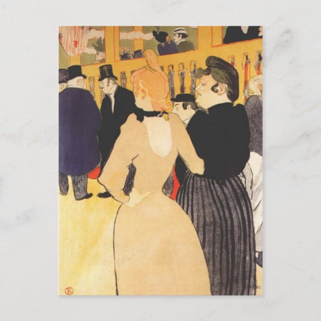 In Cabaret Postkarte (Vorderseite)