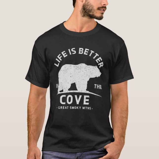 in Cades Cove Great Smoky Mountains T-Shirt (Vorderseite)