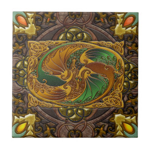 In Celtic Wood, von Joseph Maas Fliese