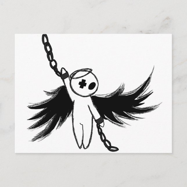 In Chains Postkarte (Vorderseite)