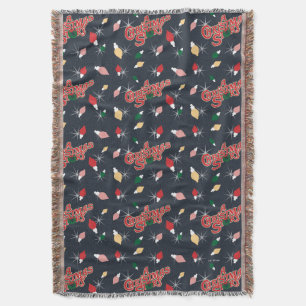 In Christmas Story Christmas Lights Pattern Decke