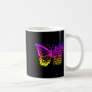 In Christus bist du eine neue Schöpfung farbenfroh Kaffeetasse