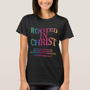 In Christus wurzelt König Christlich Jesus Kleinki T-Shirt
