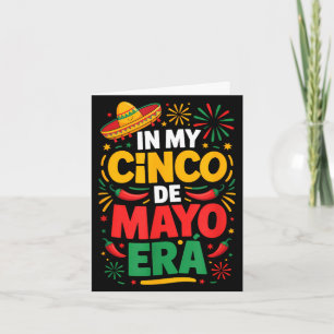 In cinco de mayo war ein Fest celebración cinco de Karte
