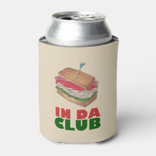 In Da Club Turkey Club Sandwich Funny Feinschmecke Dosenkühler