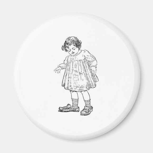 In Daddy's Shoes Magnet (Vorne)