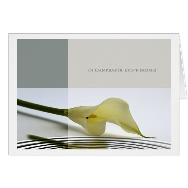 in dankbarer Erinnerung (Vorderseite (Horizontal))