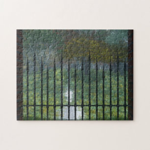 In das alte Waldpuzzle Puzzle