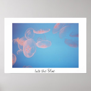 In das Blau Poster