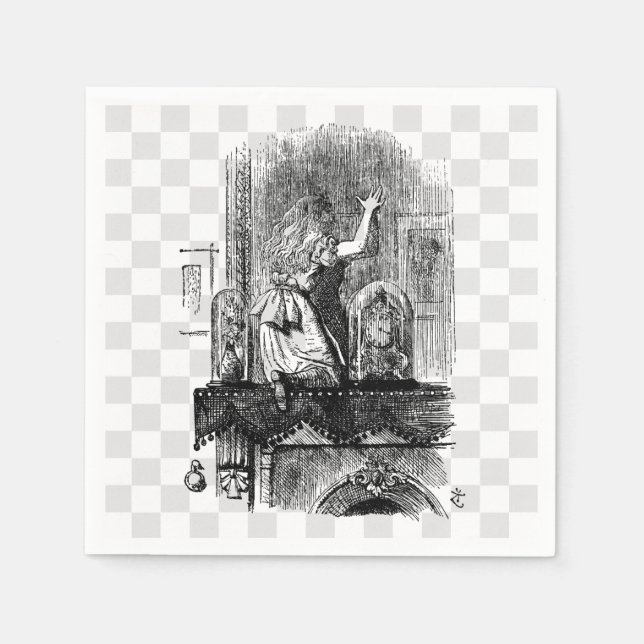 In das Blickfeld Serviette (Vorderseite)