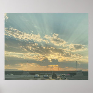 In das Licht fahren Poster