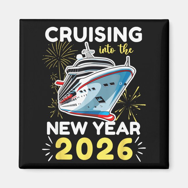 In das neue Jahr 2026 cruisen Magnet (Vorne)