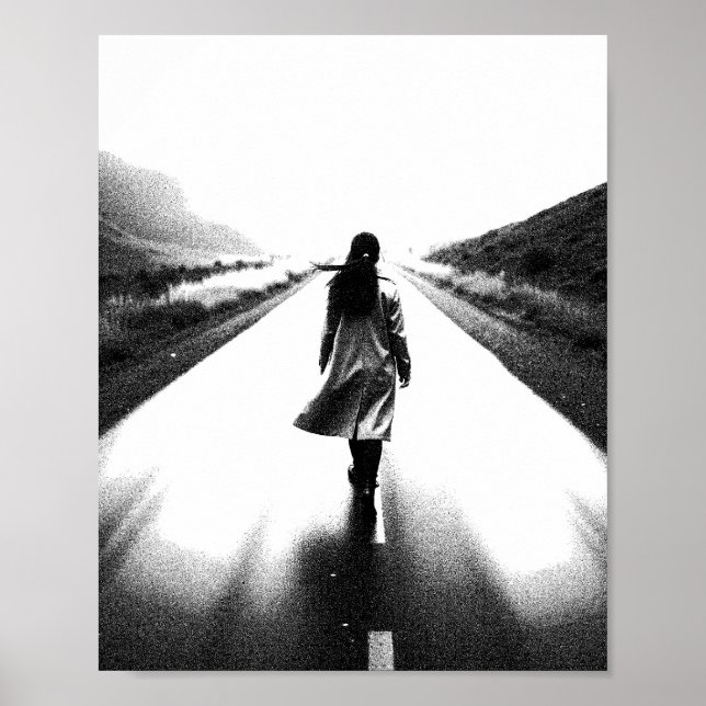 In das Verschwinden Poster (Vorne)