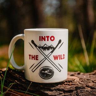 In das Wilde Abenteuer Wilderness Überleben Kaffeetasse