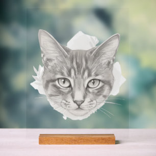 In Deine Seele Blickend Acrylschild