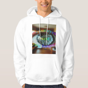 in deinen Augen, ich liebe dich für immer Hoodie