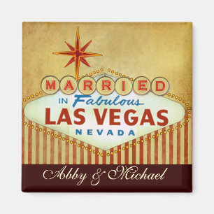 In dem fantastischen LAS VEGAS geheiratet Magnet
