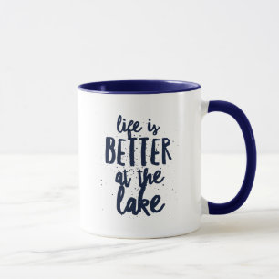 In dem See Tasse