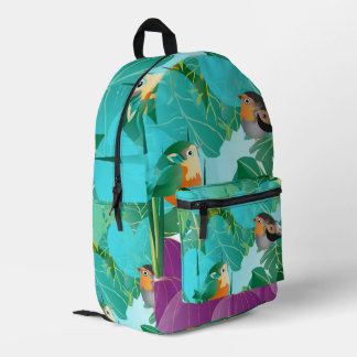 In dem Tal der Farben und des Lichts... Bedruckter Rucksack