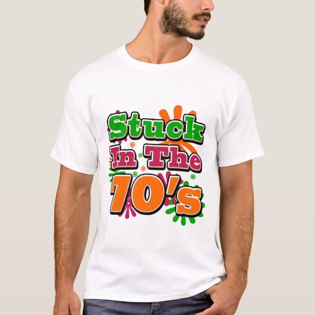 In den 70er Jahren stecken T-Shirt (Vorderseite)