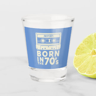 In den 70ern geboren Geburtstagsgeschenke Männer F Schnapsglas