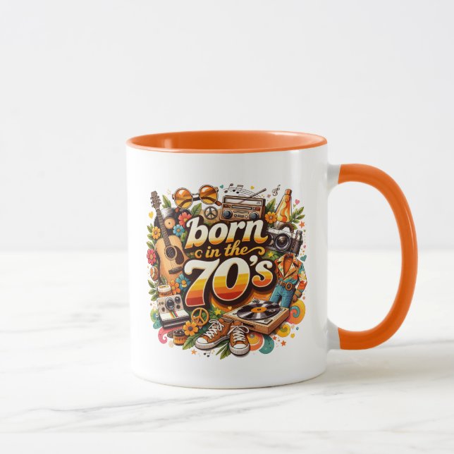 In den 70ern geboren tasse (Rechts)