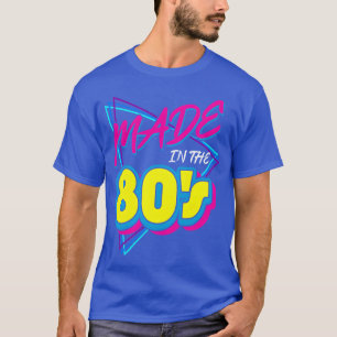 In den 80er Jahren 1980er Jahre Musik der Achtzige T-Shirt
