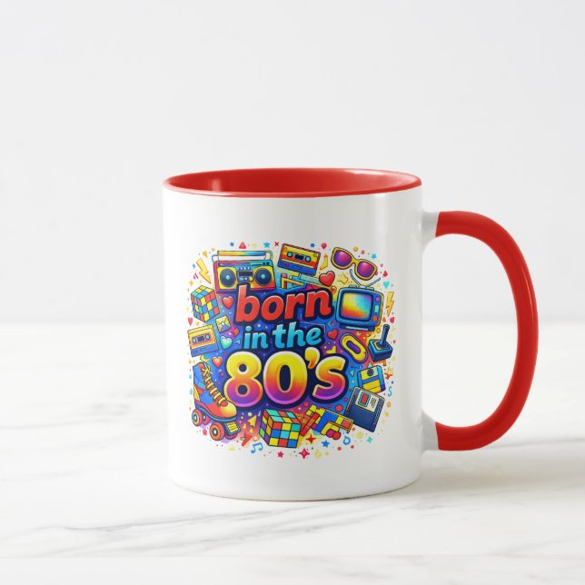 In den 80ern geboren tasse (Rechts)