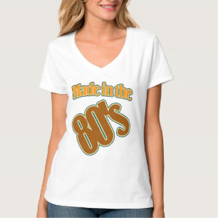 In den 80ern hergestelltes Langarm-Shirt T-Shirt