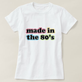 In den 80ern hergestelltes T-Shirt