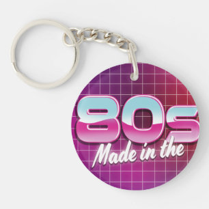 In den 80ern Magnet Schlüsselanhänger
