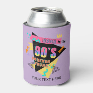 In den 90ern geboren Forever Young Retro Farbiger Dosenkühler