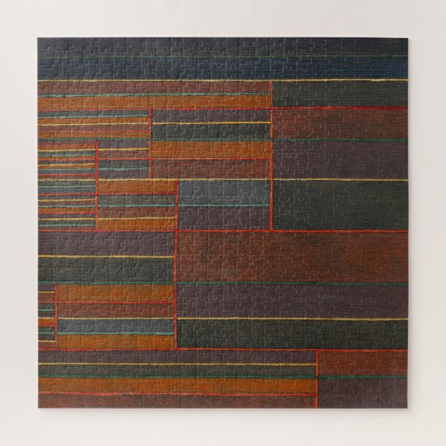 In den aktuellen sechs Schwellenwerten Abstrakt Pa Puzzle (Vertikal)