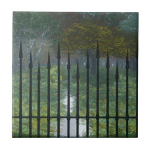 In den alten Wald dekorative Tile Fliese