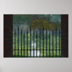 In den alten Wald drucken Poster