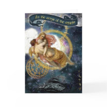 In den Armen der Engel (Gruß-Karte)