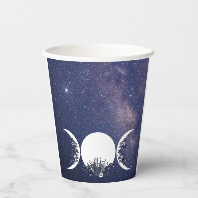 In den Armen der Göttin Heide Pappbecher (Vorderseite)