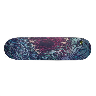 in den Augen des Haifischs Skateboard