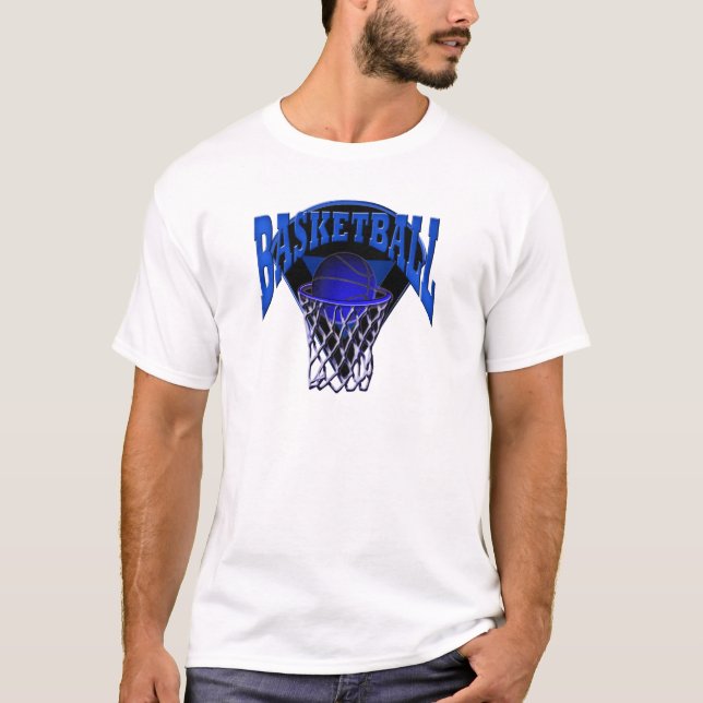 In den Band-Basketball und das Rückenbrett T-Shirt (Vorderseite)