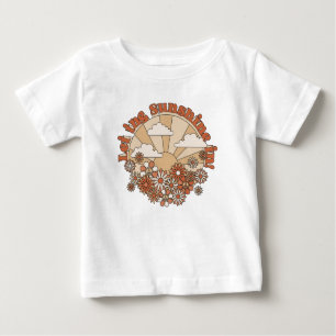 In den Blume Groovy Daisy Hippie den Sonnenschein Baby T-shirt