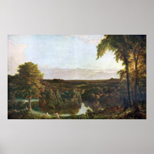 In den Catskills - Thomas Cole von der Frederick C Poster