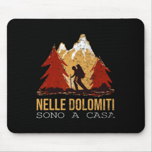 In den Dolomiten sind sie zu Hause Ausflüge Ski Be Mousepad