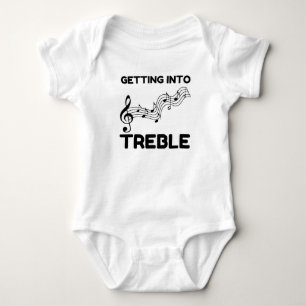 In den Dreiklang lustig Baby Strampler