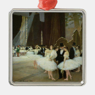 In den Flügeln am Opernhaus, 1889 Silbernes Ornament