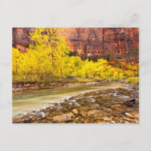 In den Herbst Postkarte