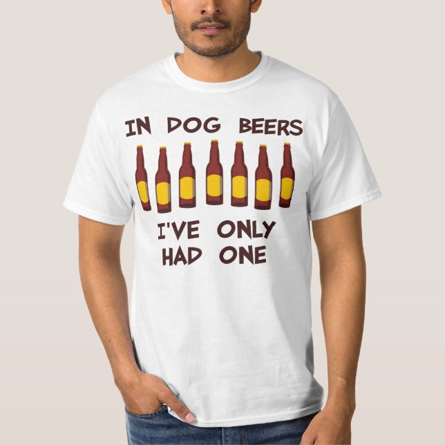 In den Hundebieren habe ich nur ein gehabt T-Shirt (Vorderseite)